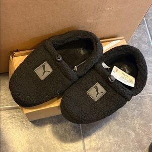 Puma Black Fleece-Lined Footwear
